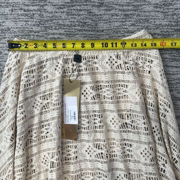 NWT PatBo Crochet Beach Maxi Skirt Bone XL - Picture 5 of 8